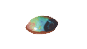 Kerltoons weird vhs eye eyeball Sticker