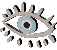 conceptoclick eye table inside stylist Sticker