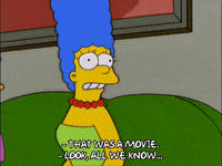 marge simpson drinking GIF