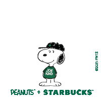 Coffee Starbucks Sticker by Peanuts
