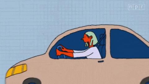 Road Rage Cars GIF by Marcie LaCerte