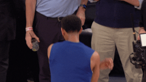 Goofing Off Nba Playoffs GIF by NBA