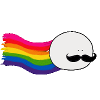 Rainbow Gay Sticker
