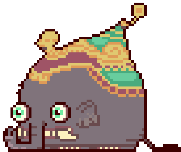 Felix Colgrave Pixel Art Sticker