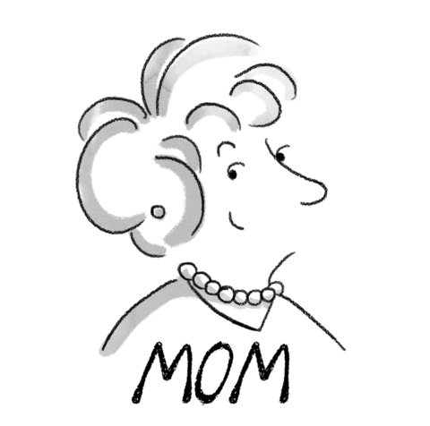 illustration mom Sticker by Yiddishe Mame