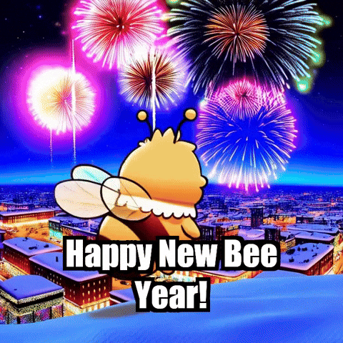 Winter Bee GIF by Beelightened