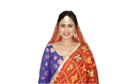 Girl Hello Sticker by Pure Bhangra