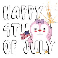 United States Usa Sticker by Pudgy Penguins