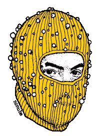 Nonube fire colors chile latina Sticker