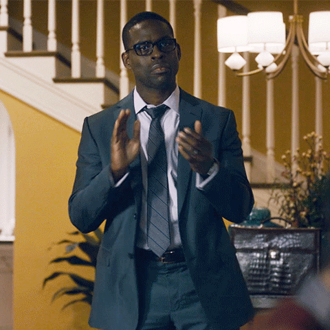 Happy Sterling K Brown GIF by This Is Us
