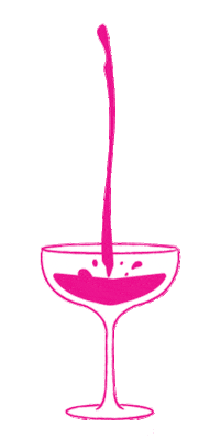 Celebrate Happy Hour Sticker by Rose Mansion