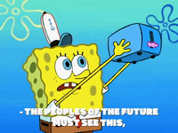 season 7 buried in time GIF by SpongeBob SquarePants