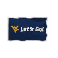 Flag Wvu Sticker by WestVirginiaU