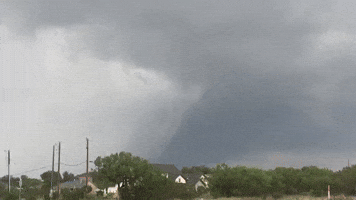 Funnel Spins South of San Angelo as Thunderstorms Roll Through Area