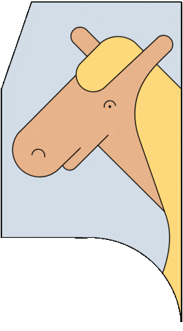 Pony Iceland Sticker by YK Animation Studio