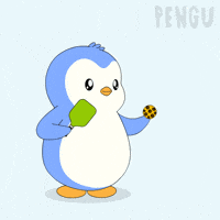 Sport Serve GIF by Pudgy Penguins