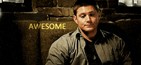 awesome dean winchester GIF