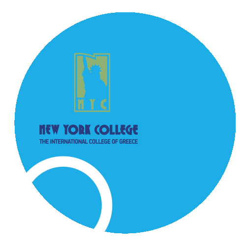 nycgreece college university study student Sticker