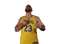 Pumped Up Lakers Sticker by Chris Diaz Agency