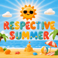Summer Beach GIF by Respective