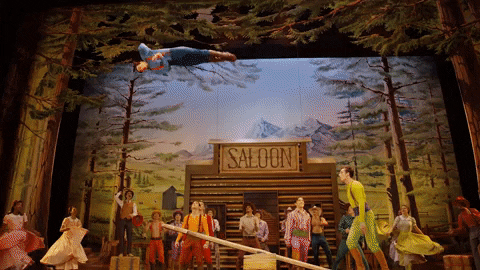 dance flip GIF by Paramour on Broadway