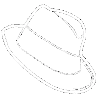 digitalnoiradelaide purple hat detective adelaide Sticker