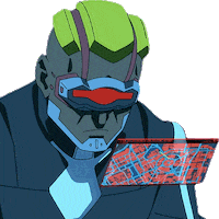 Netflix What Sticker by Cyberpunk: Edgerunners