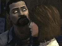 Suspicious The Walking Dead Game GIF