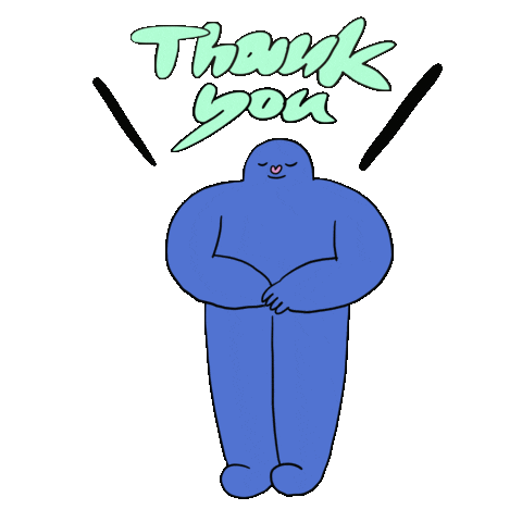 Thanks Thank You Sticker