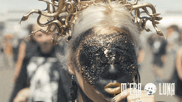 mask goth GIF by M'era Luna Festival