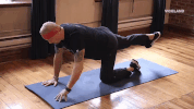 work out yoga GIF by F*CK, THAT'S DELICIOUS