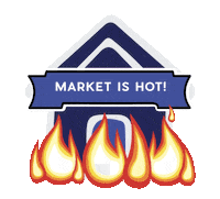 Real Estate House Sticker by Aaron Lillie