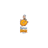 Hungry Late Night Snack Sticker by The Eccentric Bagel