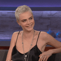 Happy Cara Delevingne GIF by Chelsea Handler