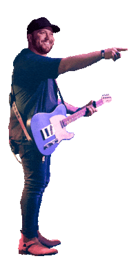 guitar m10 Sticker by Mitchell Tenpenny