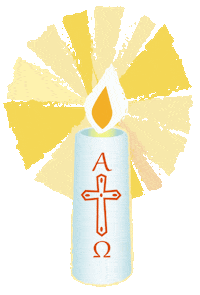 Easter Alpha Sticker