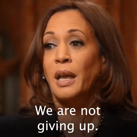 We are not giving up.