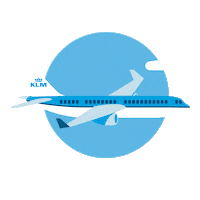 Sticker by KLM