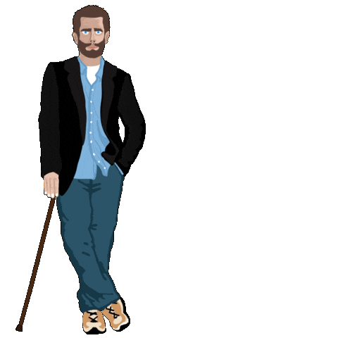 Gregory House Ecuador Sticker