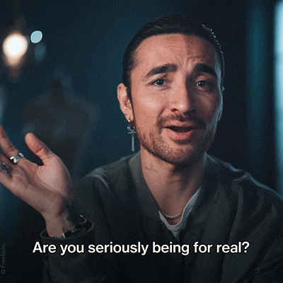 Are You For Real Project Runway GIF by Freeform