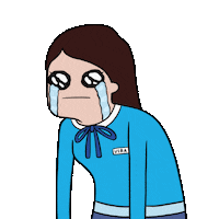 Sad Cry Sticker by VIRA BCA