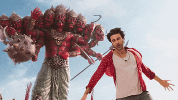 Shiva Isha GIF by BrahmastraTheFilm
