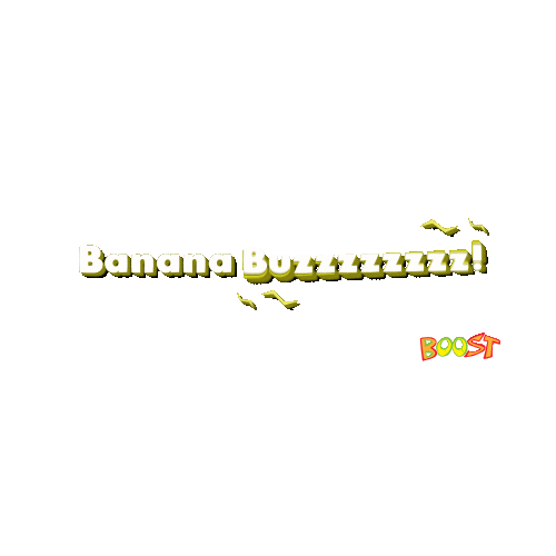 boostjuicebars giphyupload banana boost juice fruit juice Sticker
