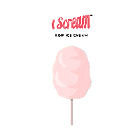 Cotton Candy Sticker by iScreamArabia