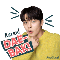 Song Kang Love Sticker by Realfood Winta Asia