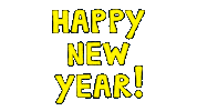 Happy New Year Party Sticker by Simon Super Rabbit
