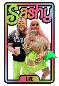 Live Sticker by Sashy Hairdesign Club