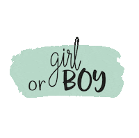 Boy Or Girl Baby Sticker by schmatzepuffer_kreative_ideen