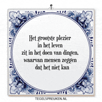 Succes Geluk GIF by Tegelspreuken.nl