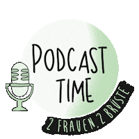 2Frauen2Brueste podcast breastcancer brustkrebs 2f2b Sticker